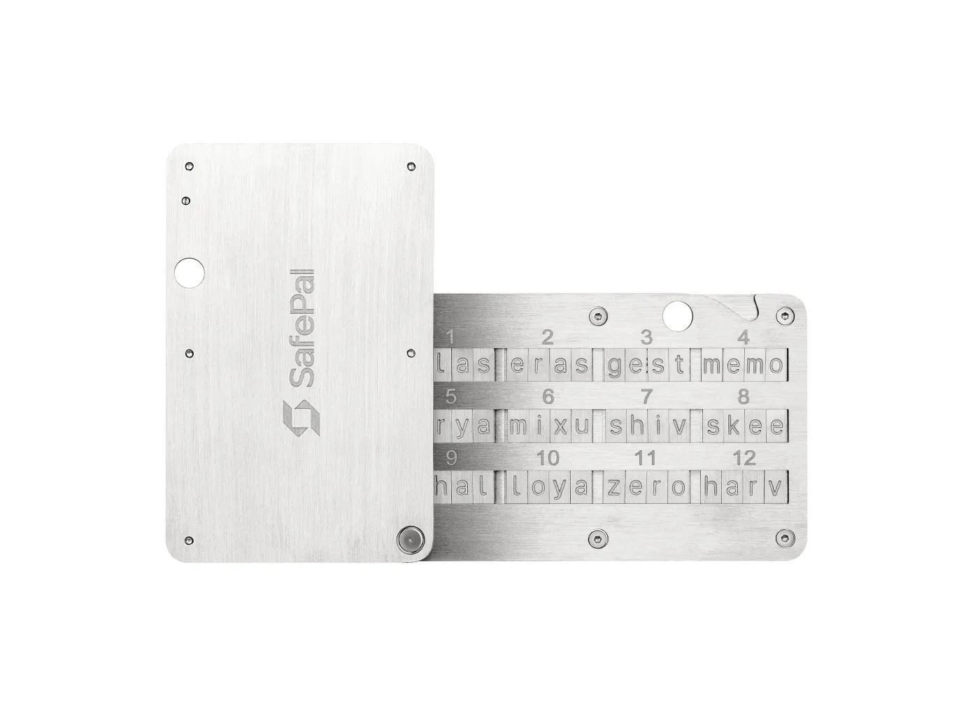 Bitcoin Cryptosteel クリプトスチール カセット ウオレット Cryptosteel Cassette Solo • The Original Bitcoin Steel